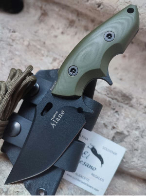 NOVEDAD CUCHILLO ALANO PAVONADO VERDE HYDRA